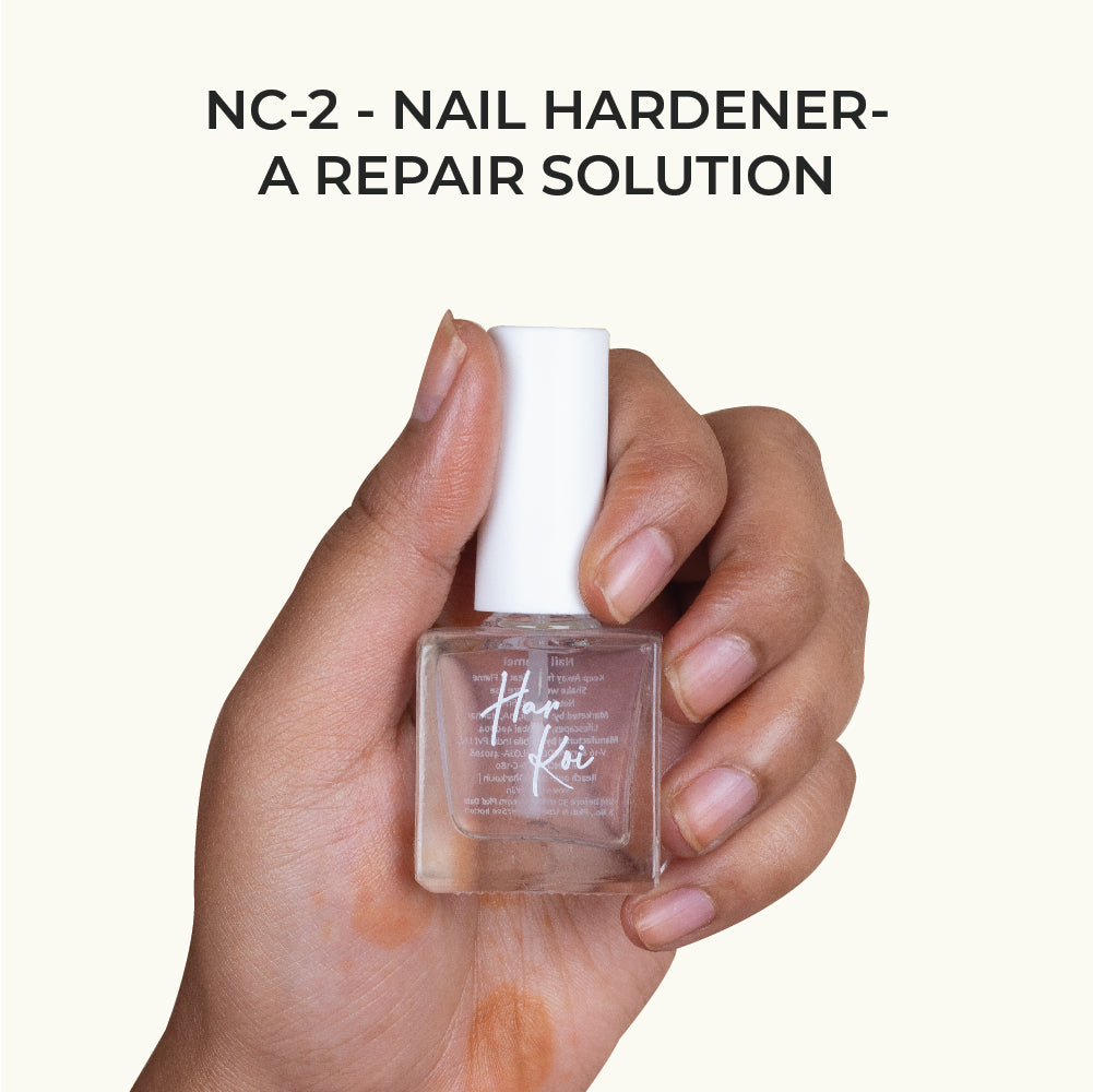 Nail Hardener | Protects | Buttery Texture | Chipped Nails | Vegan | 8 ML