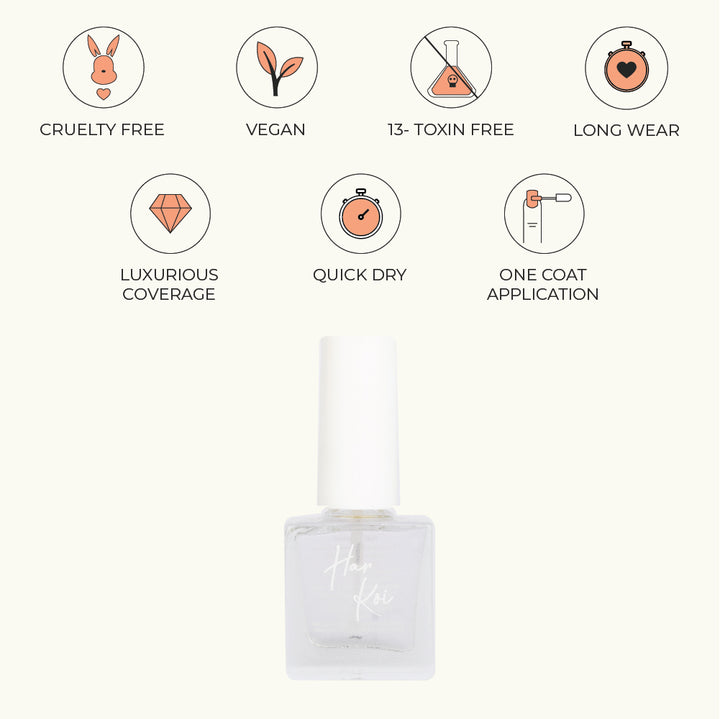 Nail Hardener | Protects | Buttery Texture | Chipped Nails | Vegan | 8 ML