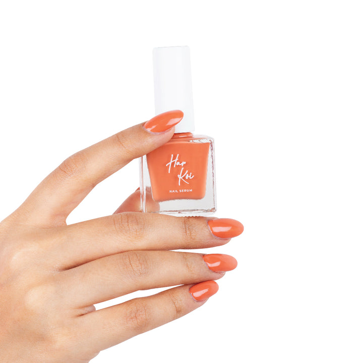 Muted Coral Nail Serum | Opaque | Creamy Texture | Hydrating | Vegan | 8 ML