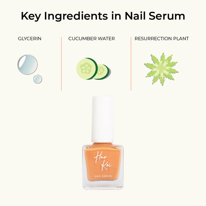 Cozy Mornings Nail Serum | Cream Orange | Creamy Texture | Hydrating | Vegan | 8 ML