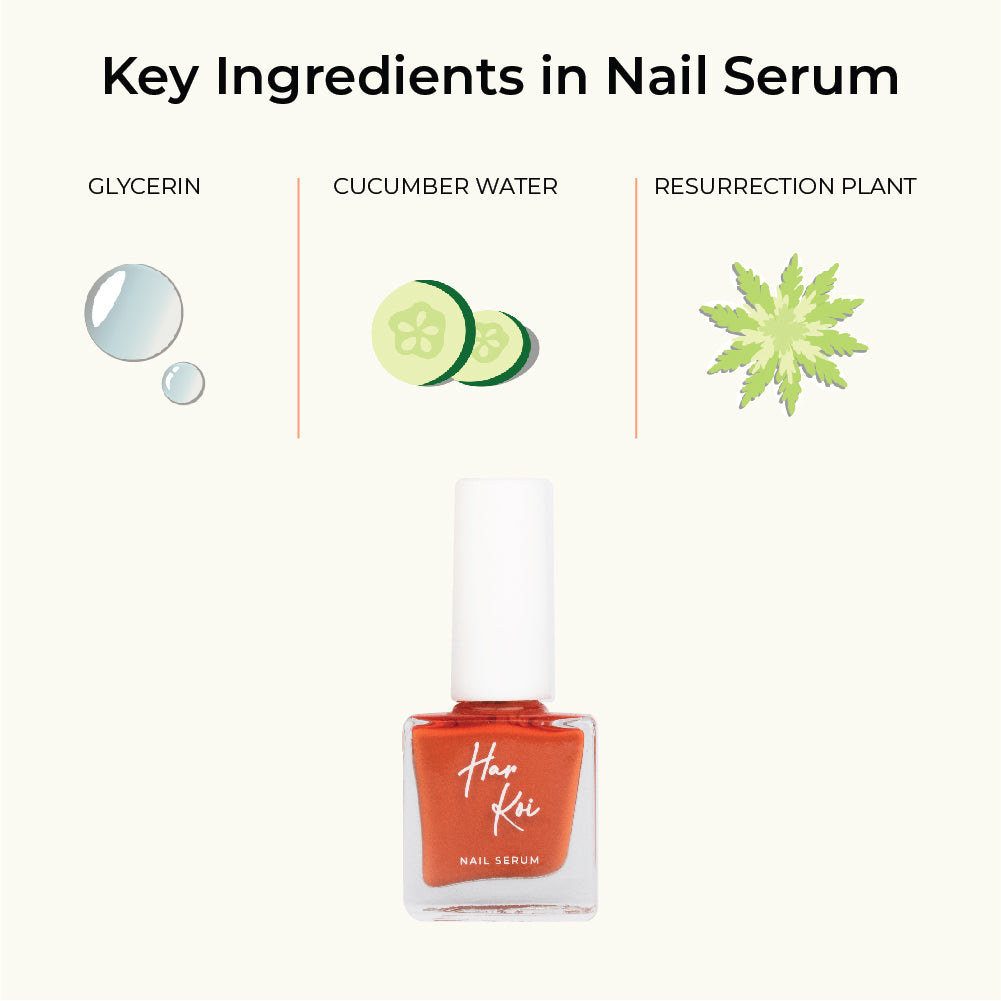 Time for an Adventure Nail Serum | Dark Coral | Creamy Texture | Hydrating | Vegan | 8 ML