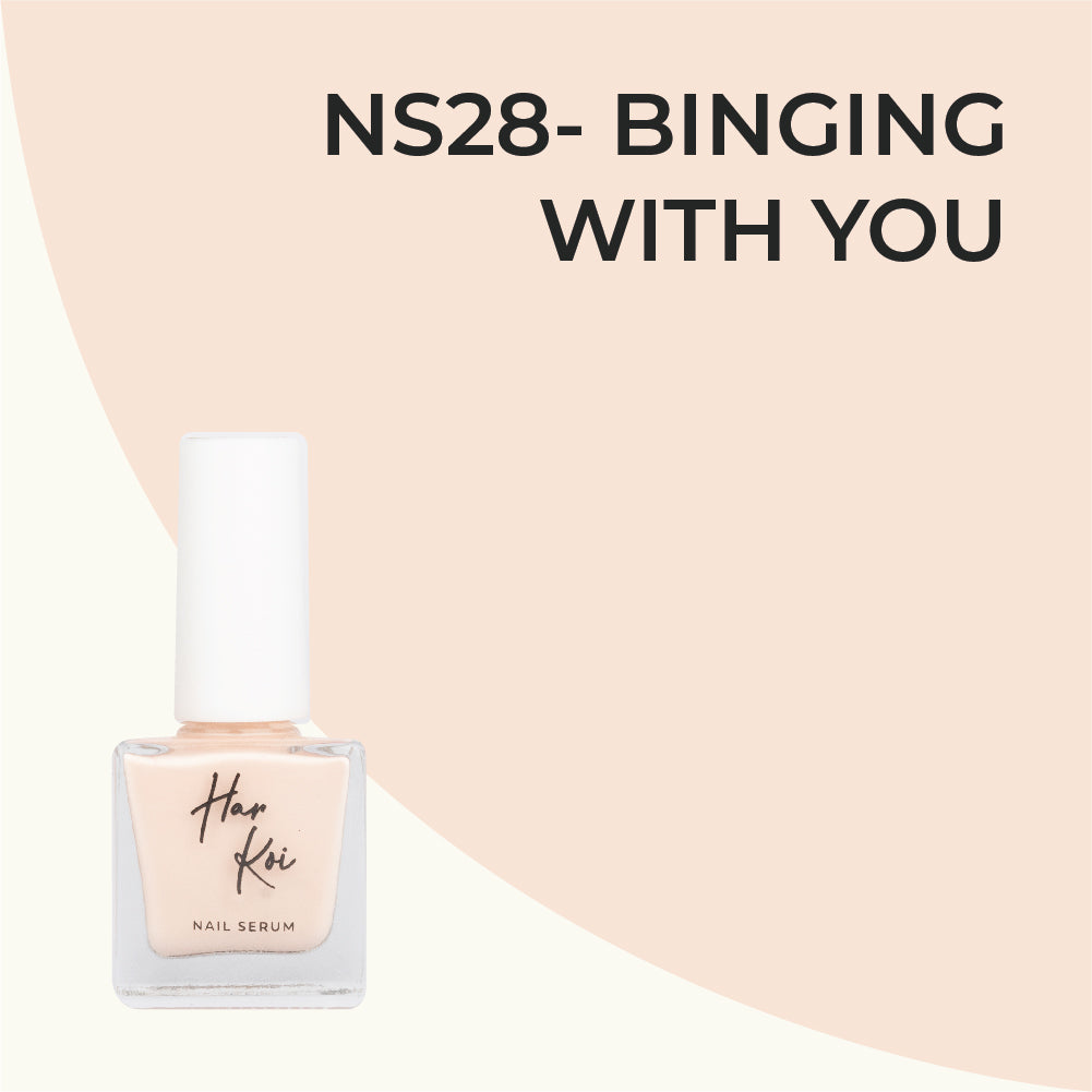 Binging With You Nail Serum | Bright Pink | Creamy Texture | Hydrating | Vegan | 8 ML