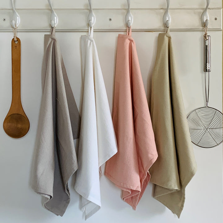 Cotton Kitchen Towels | Multi Purpose | Super Absorbent | Pastel Colour