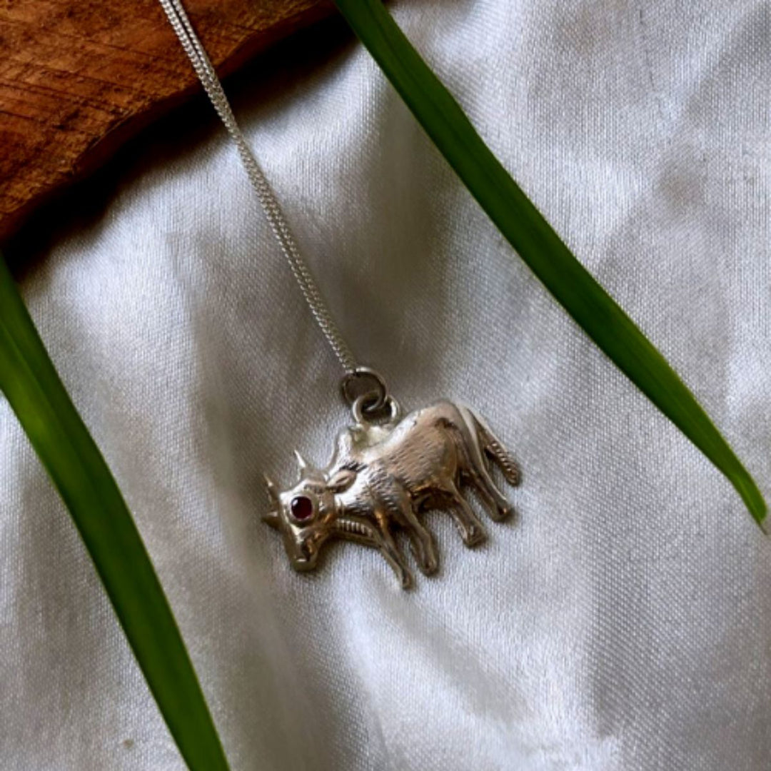 Artisanal Kapila Pendant | Unique Silver Jewellery | Hand-Crafted | Sustainable