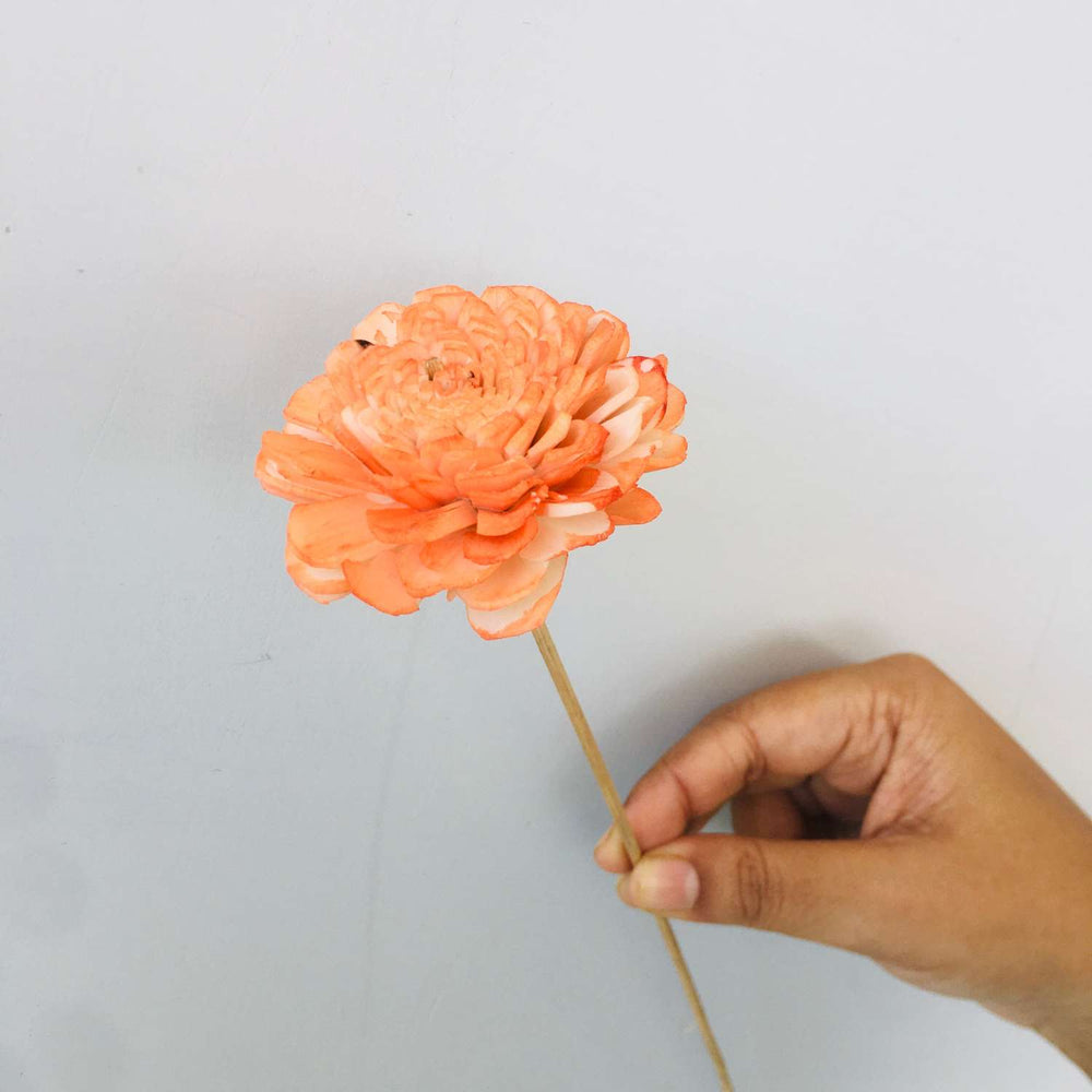 Ombre Peach Sola Flower | Home Decor | Gifting | Table Decor