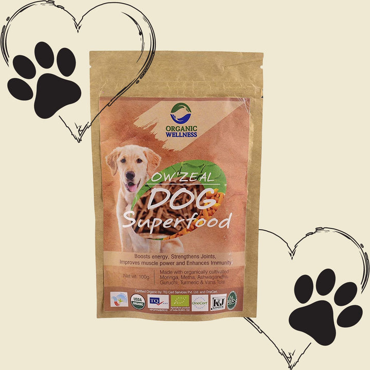 Dog Superfood | Organic | Energy and Vitality | Joint Health | Immunity Boost | 100 GM