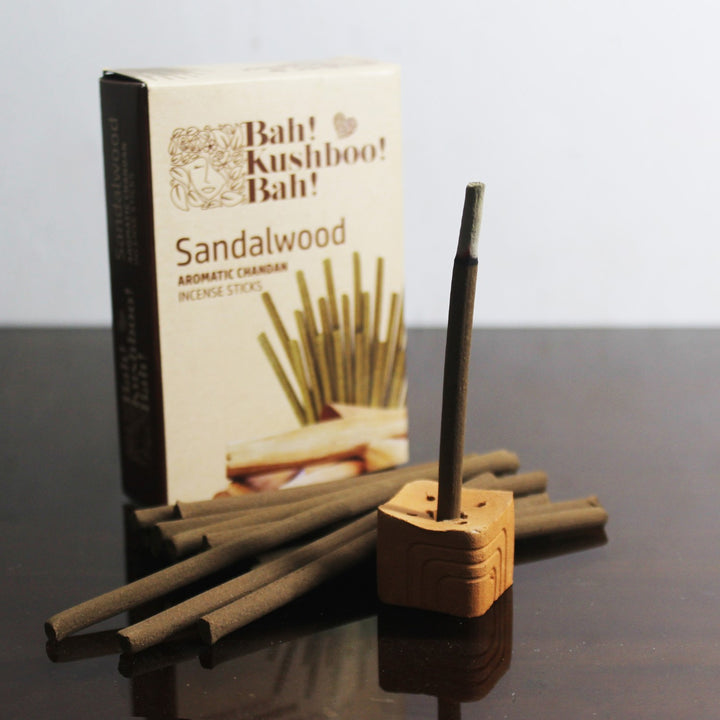 Sandalwood Incense Sticks | Aromatic Fragrance | Pack Of 12