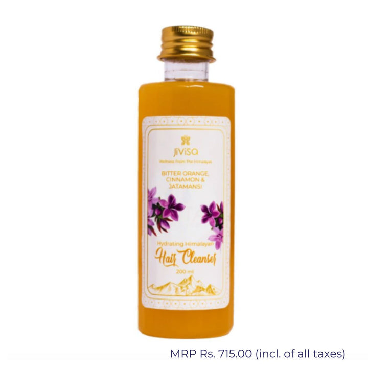 Hydrating Himalayan Hair Cleanser With Jatamansi, Bitter Orange & Cinnamon