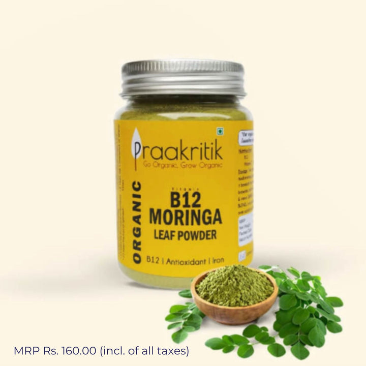 Organic Moringa Powder | Anti-oxidants Rich | Balances Hormones | 100 GM