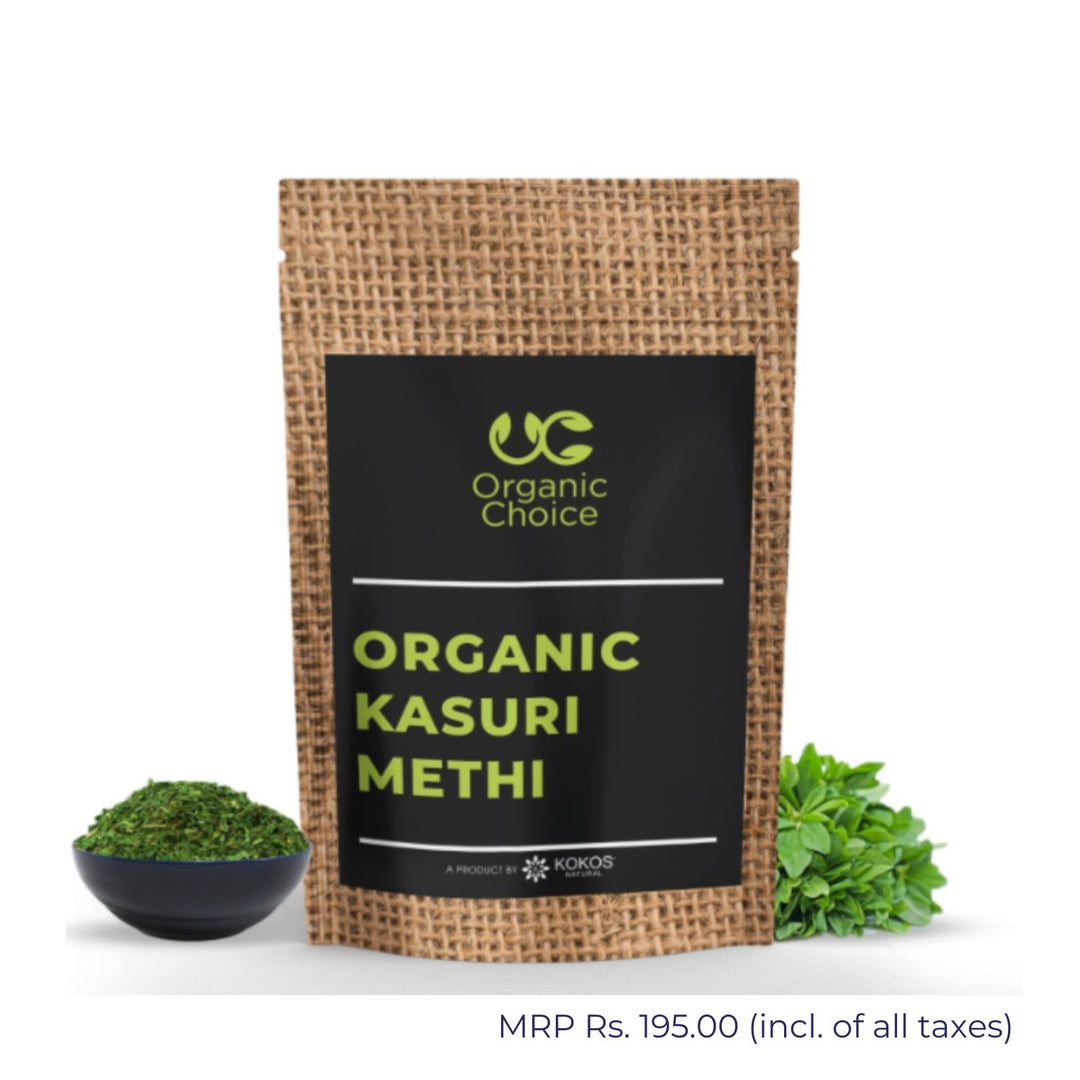 Organic Kasuri Methi | Dried Fenugreek Leaves | Pack Of 2 | 50 GM