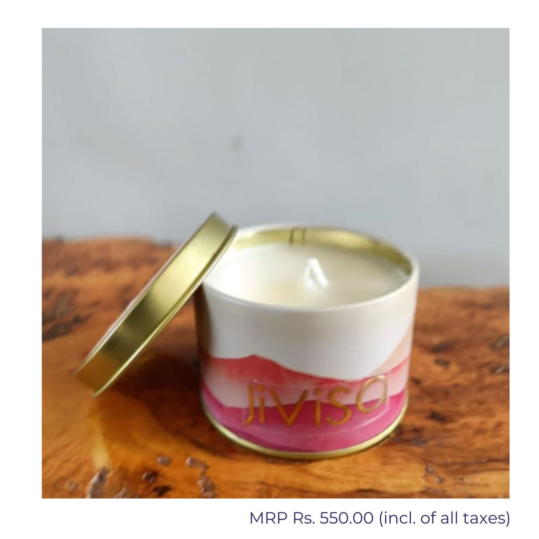 Rose Premium Soy Wax Candle | Floral & Oriental