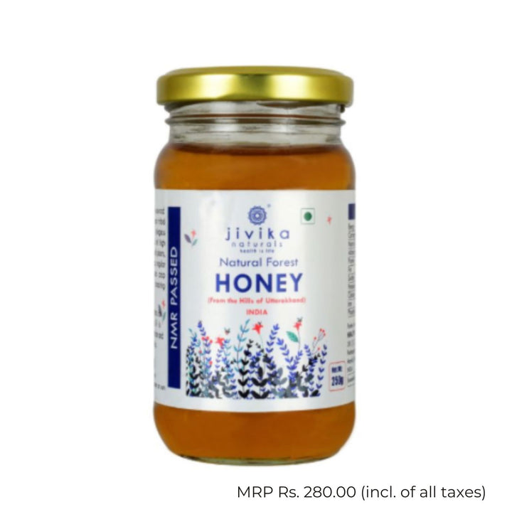 Forest Honey | Unadulterated | Organic | Health Giving | Beauty Nourishing | Glass Jar of 250 GM