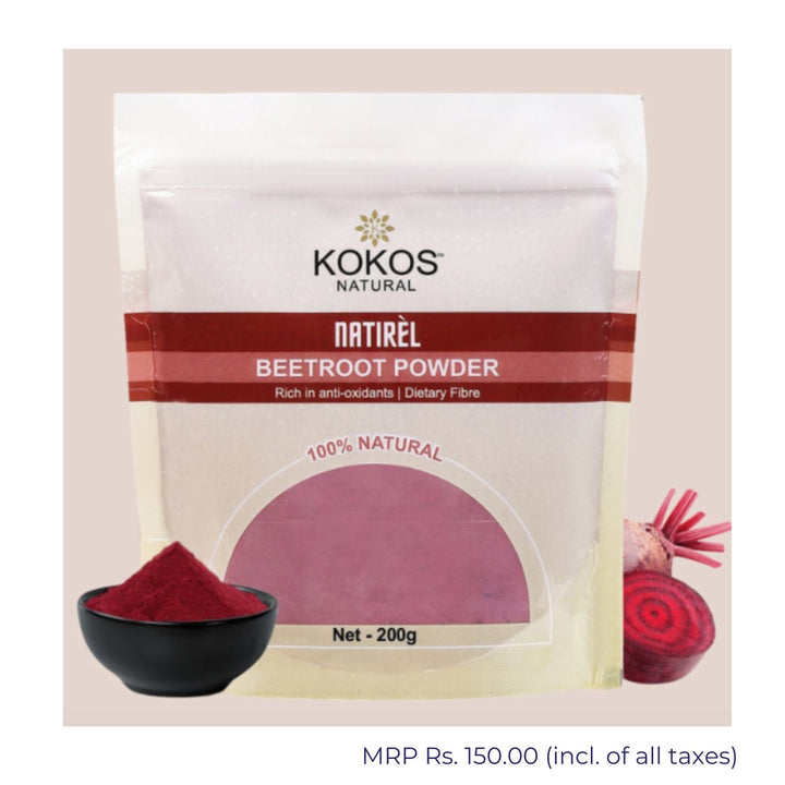 Natural Beetroot Powder | Rich In Anti-Oxidants & Dietary Fibre | 200 GM