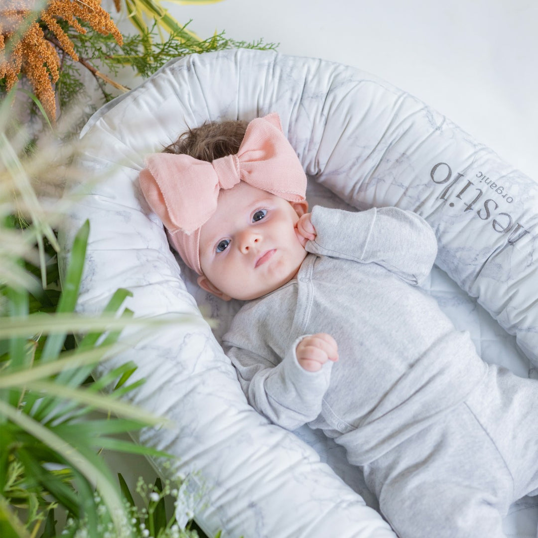 Printed Carrara Marble Mattress For Babies | Soft Cotton | Nursery Essential