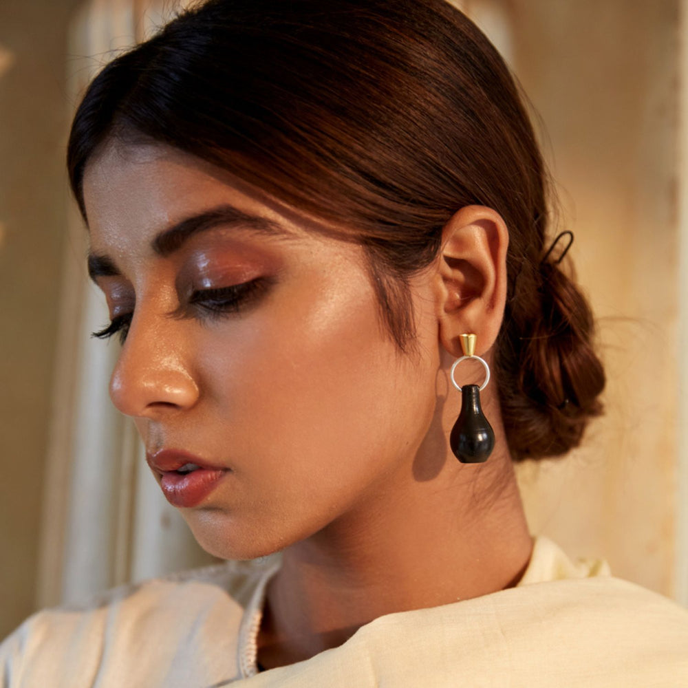 Pyau Earring | Unique Mataka Jewellery | Dramatic Design | Hand-Crafted