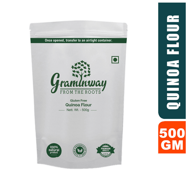 Quinoa Flour | Rich in Dietary Minerals and Vitamins | Superfood | 500 GM