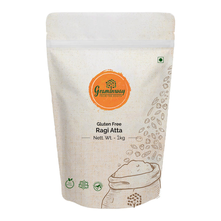 Ragi Atta | Full of Fibre & Minerals | Sourced Directly from Farmers | 1000 GM