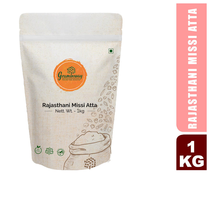 Rajasthani Missi Atta | An Authentic Companion for Traditional Delicacies | 1 KG