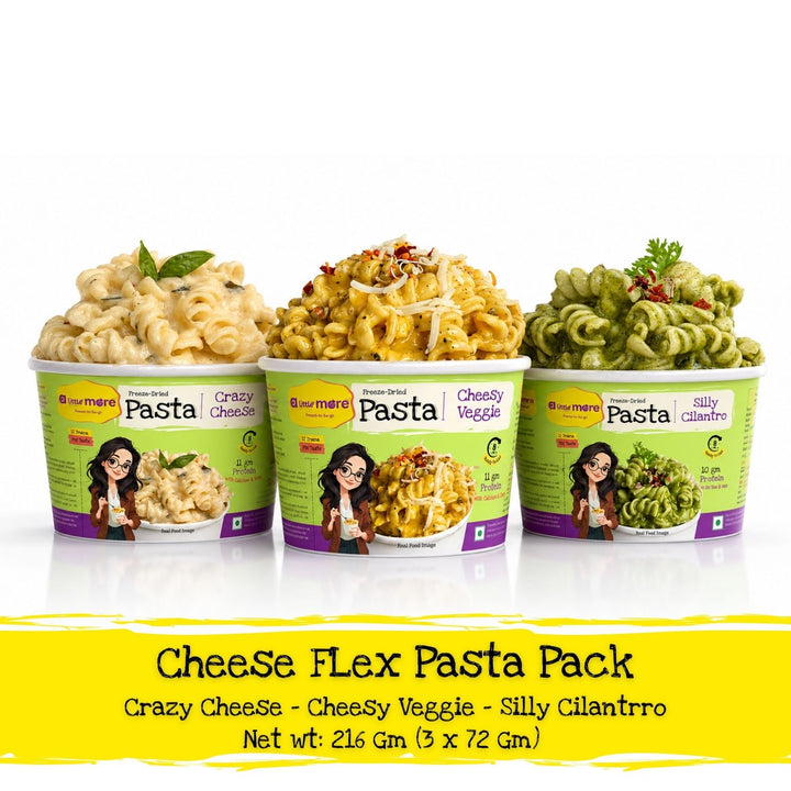 Cheese Flex Instant Pasta | Cheesy Veggie, Crazy Cheeese & Silly Cilantrro