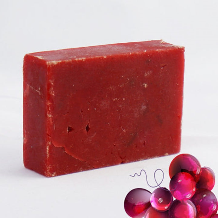 Red Wine Handmade Luxury Bar | 100% Natural | Skin health | 100 GM