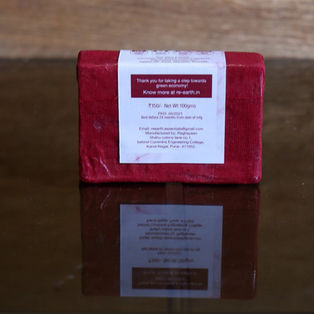 Red Wine Handmade Luxury Bar | 100% Natural | Skin health | 100 GM