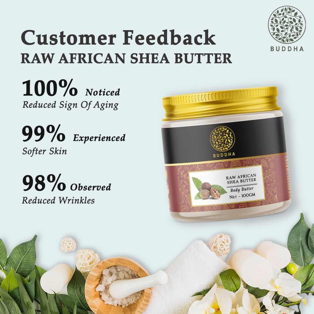 Shea Butter | Unrefined 100% Pure Raw | For Smooth, Soft, and Healthy Skin | 100 GM