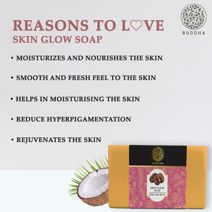 Skin Glow Soap | Exfoliate, Hydrate  & Boost Collagen | Remove Impurities | 100 GM