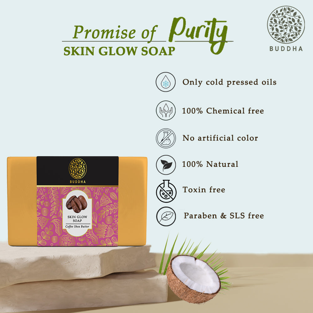 Skin Glow Soap | Exfoliate, Hydrate  & Boost Collagen | Remove Impurities | 100 GM