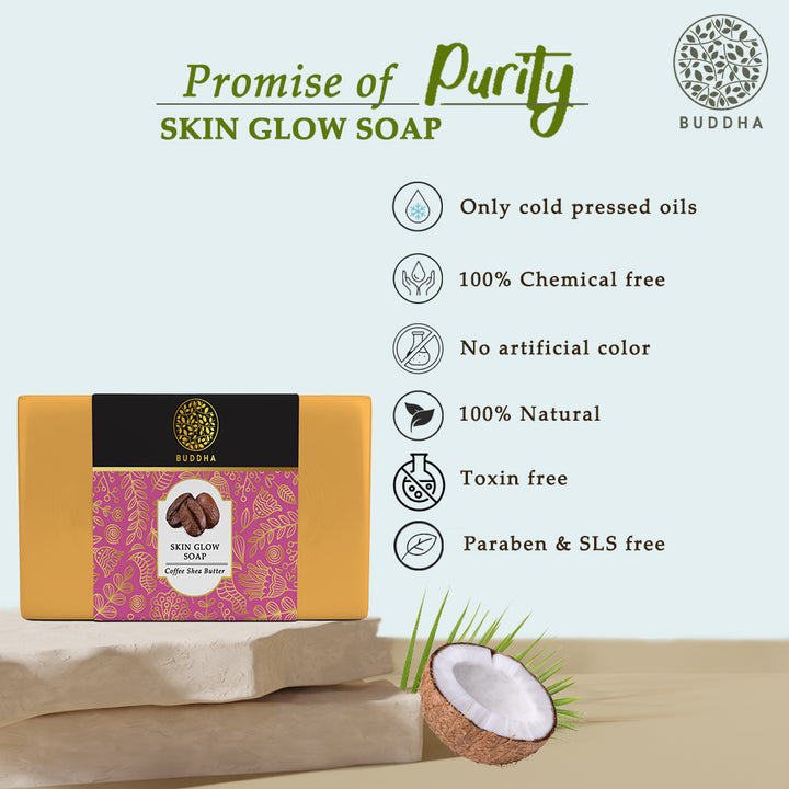 Skin Glow Soap | Exfoliate, Hydrate  & Boost Collagen | Remove Impurities | 100 GM