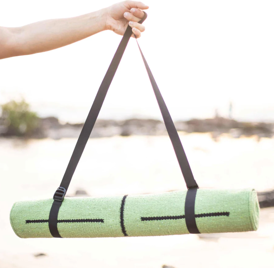 Cotton Yoga Mat (Green) | 