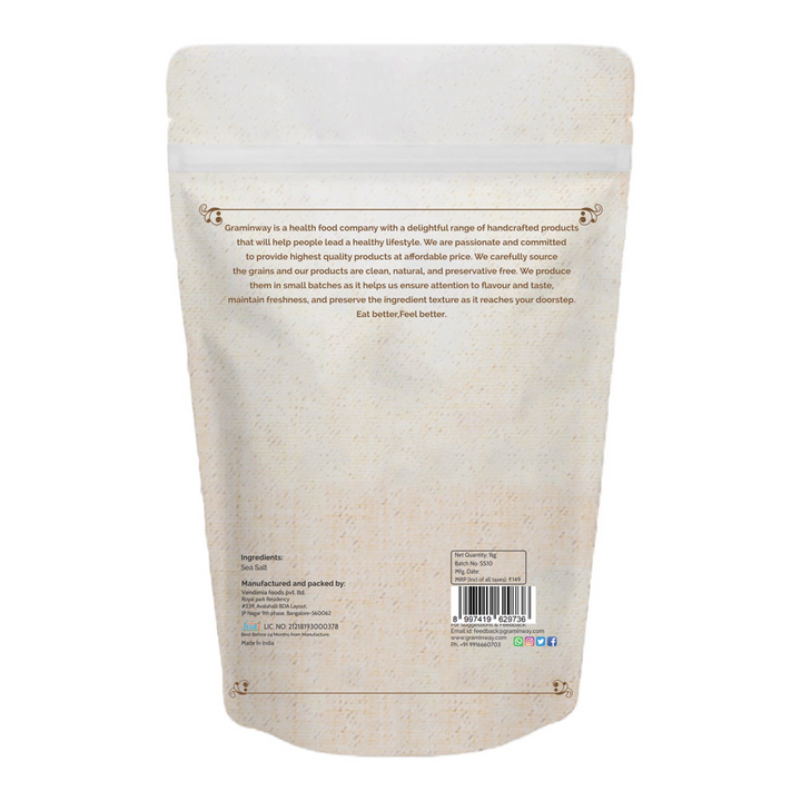 Sea Salt | Naturally Sourced | Minerals Rich Salt | Premium Salt | 1000 GM