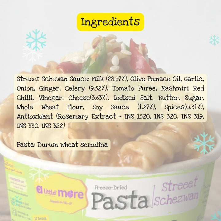 Crazy Cheeese, Cheesy Veggie and Streeet Schezwan