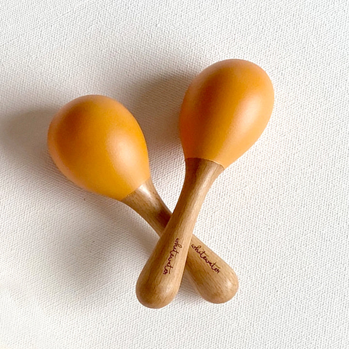 Sun Shape Pillow And Maracas Toy | Hand-Crafted | Newborn Baby Gift Set