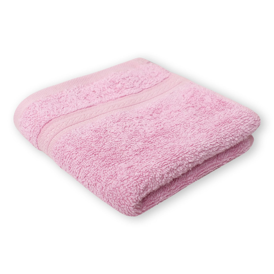 Bright Pink Face Towels | Made of Bamboo | Super Soft And Absorbent | Pack of 4