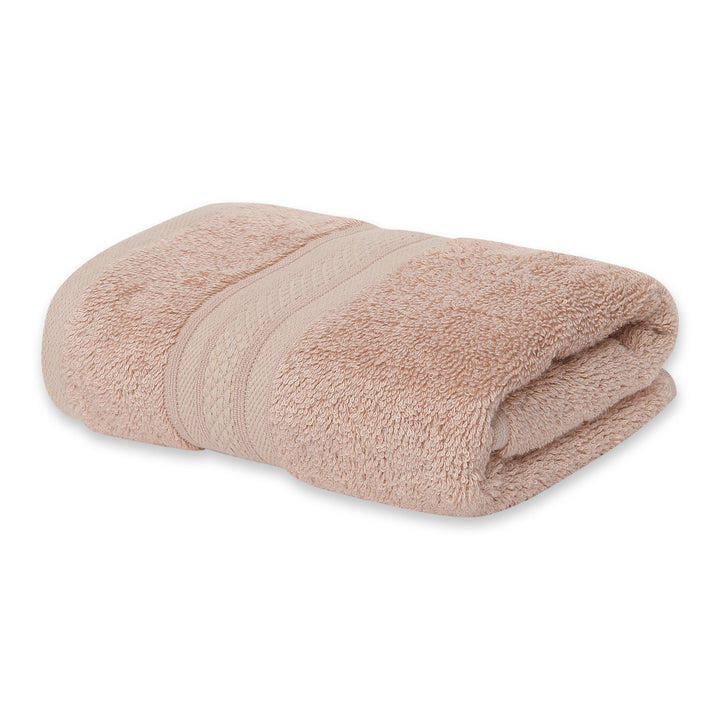 Beige Coloured Hand Towels | Made of Bamboo | Soft & Absorbent | Pack of 2