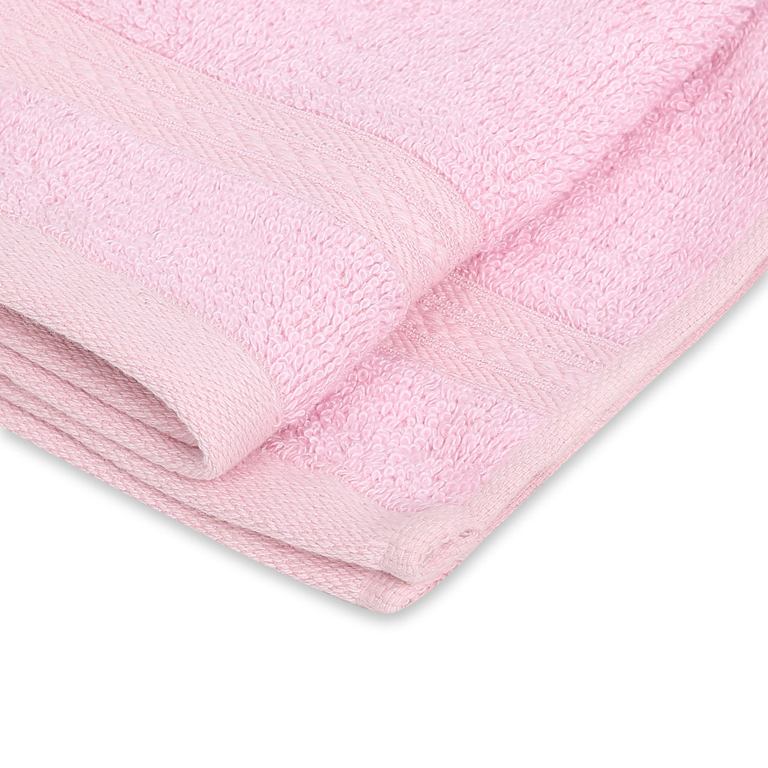 Bamboo Hand Towels | Soft And Super Absorbent | Bright Pink | Pack of 2