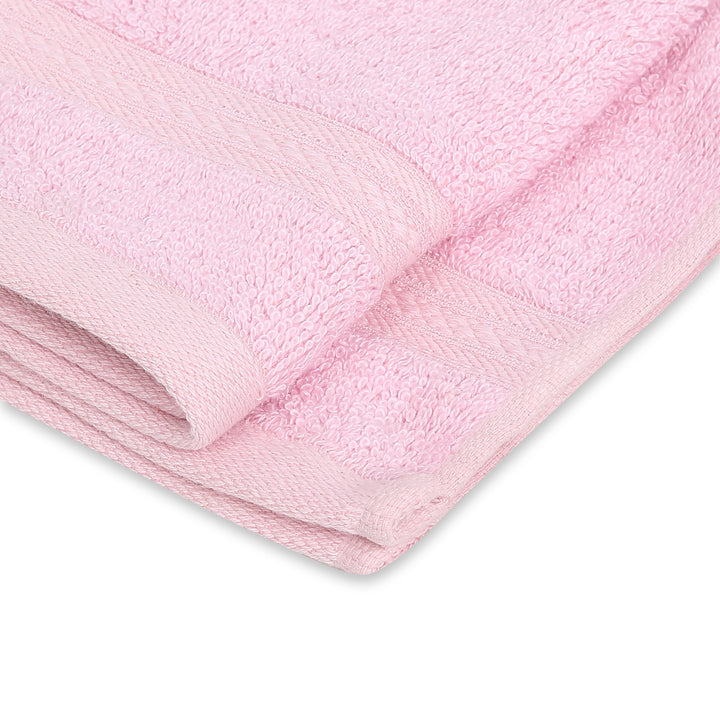 Bamboo Hand Towels | Soft And Super Absorbent | Bright Pink | Pack of 2