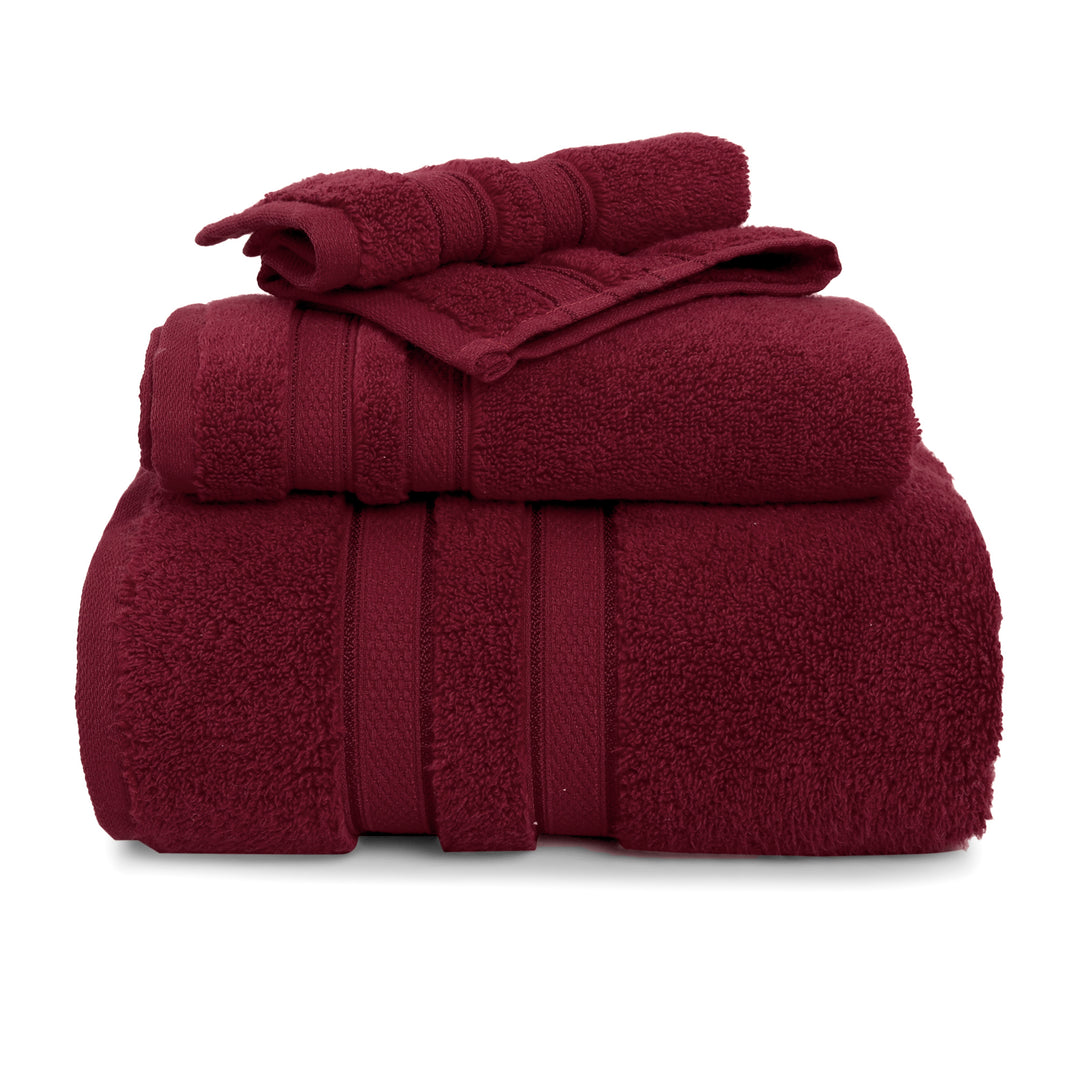 Maroon Bath Towel | Ultra Soft Cotton | Super Absorbent | Anti Bacterial 