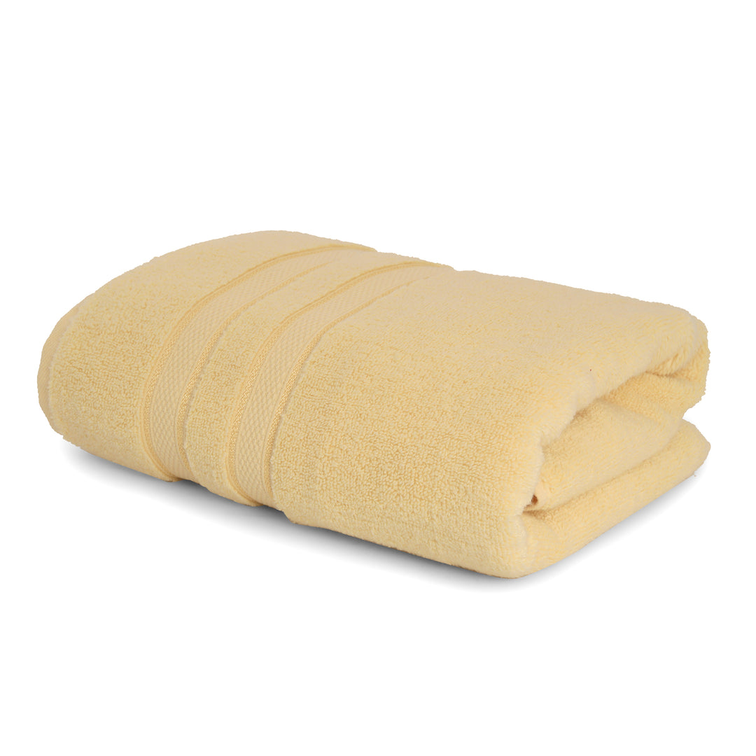 Empire Yellow Bath Towel | Anti Bacterial Cotton | Ultra Soft | Gentle on Skin 