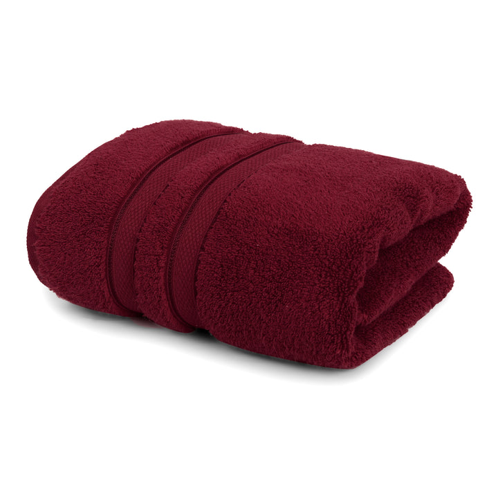 Maroon  Cotton Hand Towel| Soft & Absorbent | Pack of 2