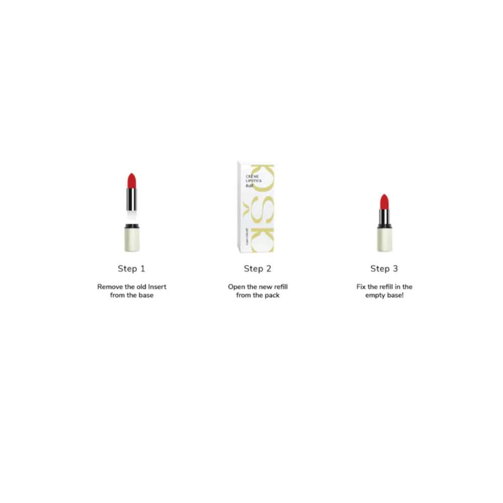 Pretty Petunia Refill | Hydra-Matte Lipstick | Brown Rose | Natural | 4.2 GM