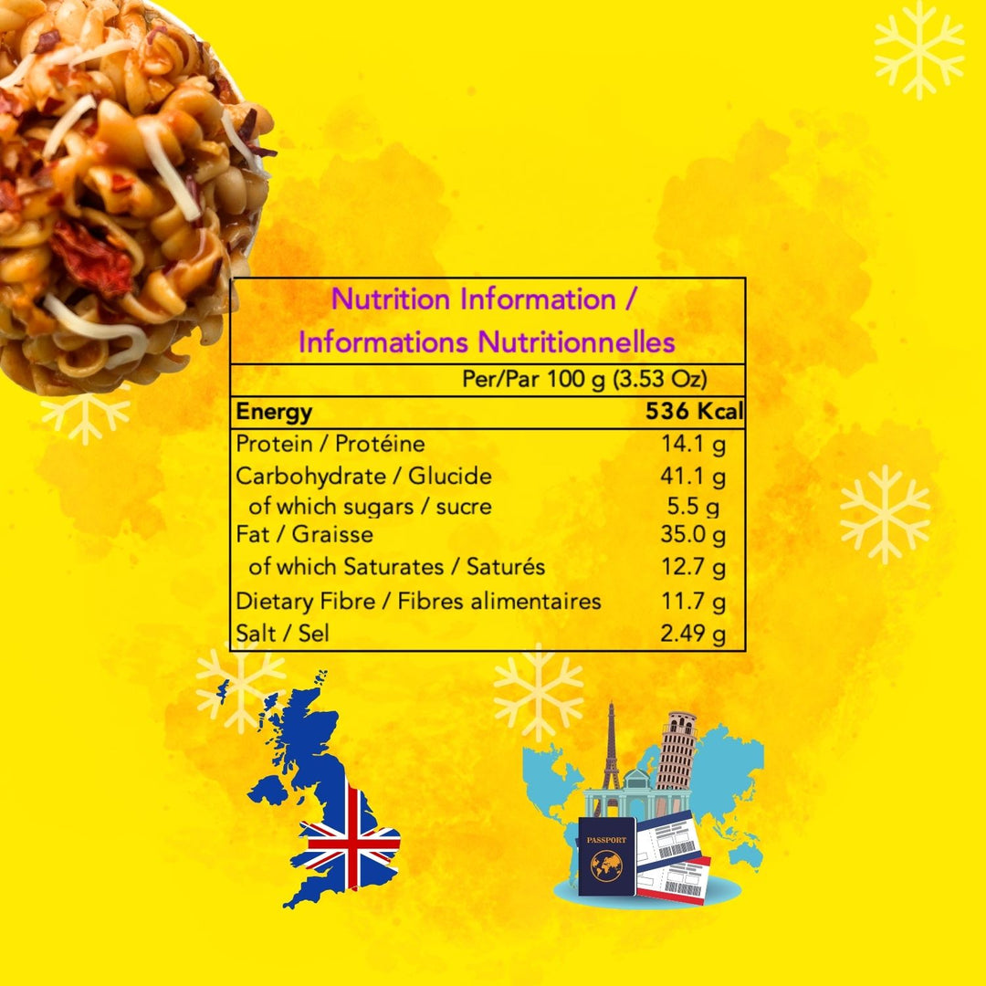 Korean Kick Instant Pasta | Freeze Dried - Ready To Eat Food | Travel Ready | 215 GM