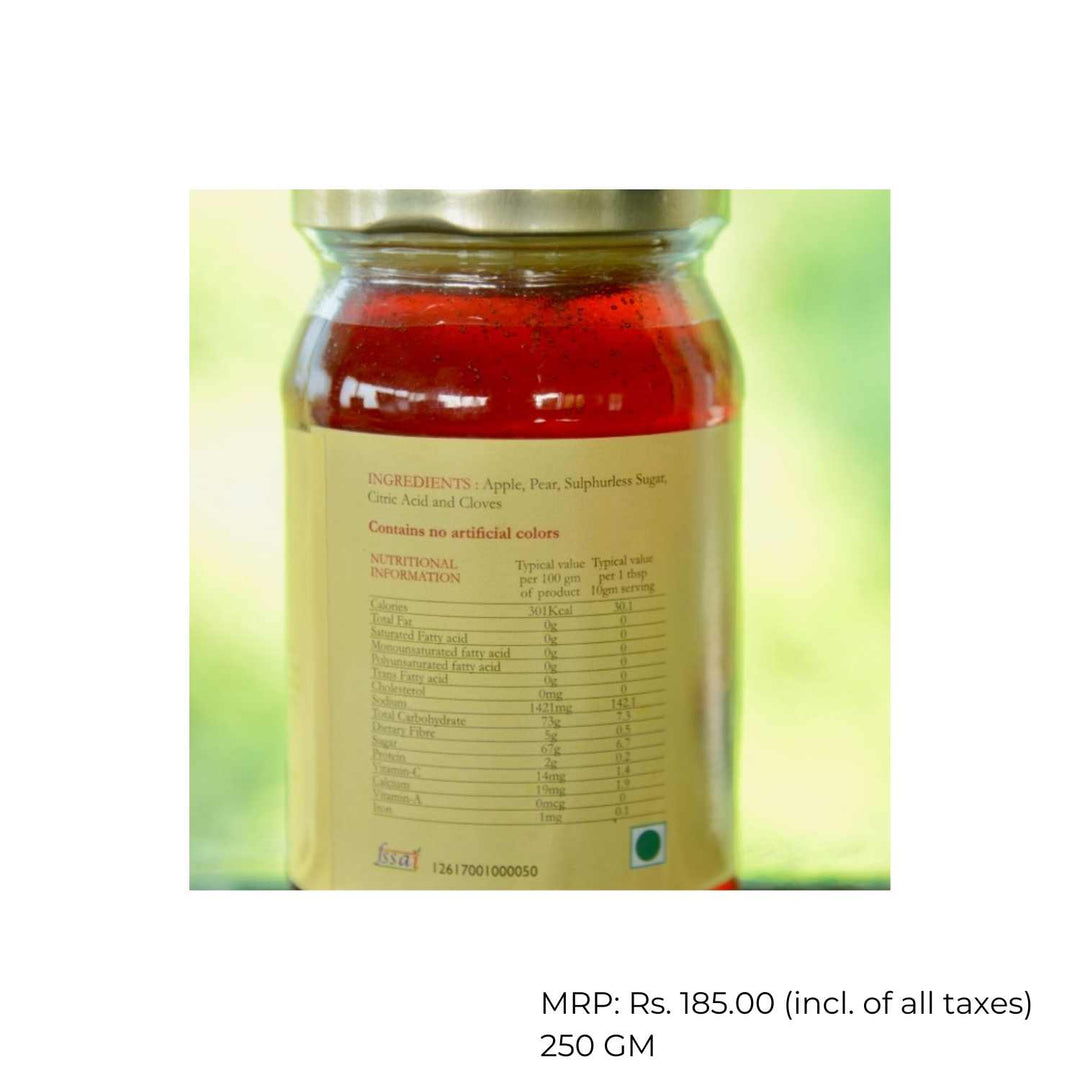 Apple and Pear Jelly | Organic | Sweet Flavour with Tanginess | 250 GM