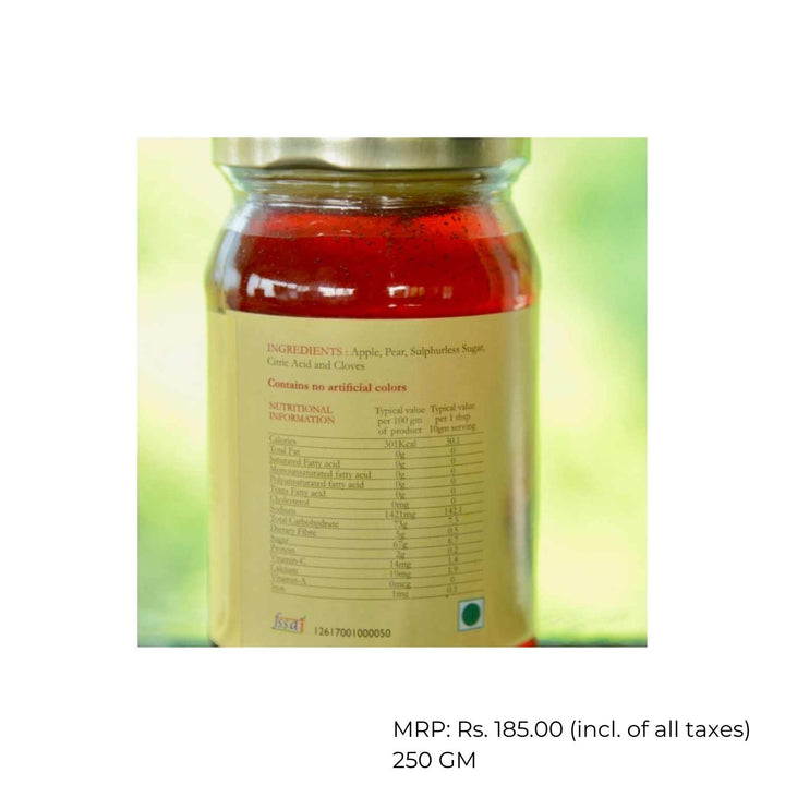 Apple and Pear Jelly | Organic | Sweet Flavour with Tanginess | 250 GM