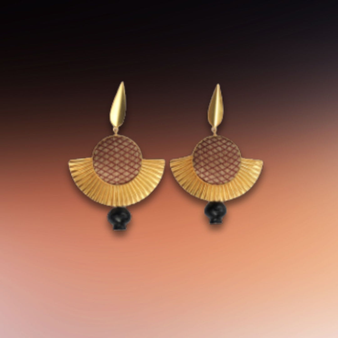 Unique Bharatnatyam Earring | Ethnic Jewellery | Hand-Crafted | Dramatic Design