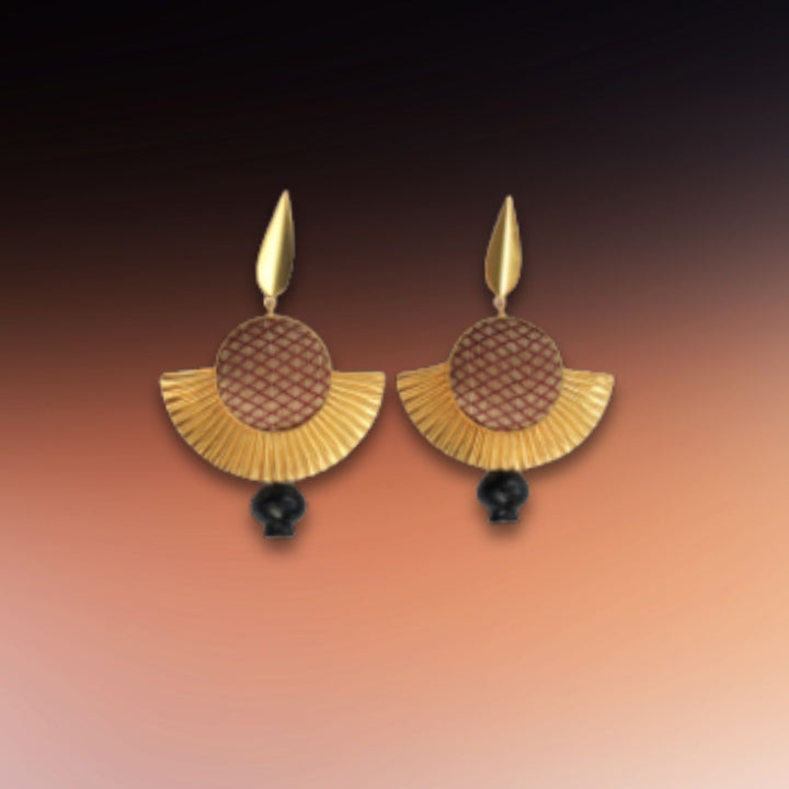 Unique Bharatnatyam Earring | Ethnic Jewellery | Hand-Crafted | Dramatic Design