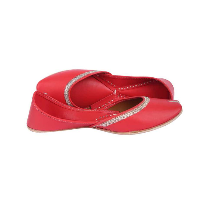 Watermelon Pink Women Jutti | Summery | Casual | Day Wear