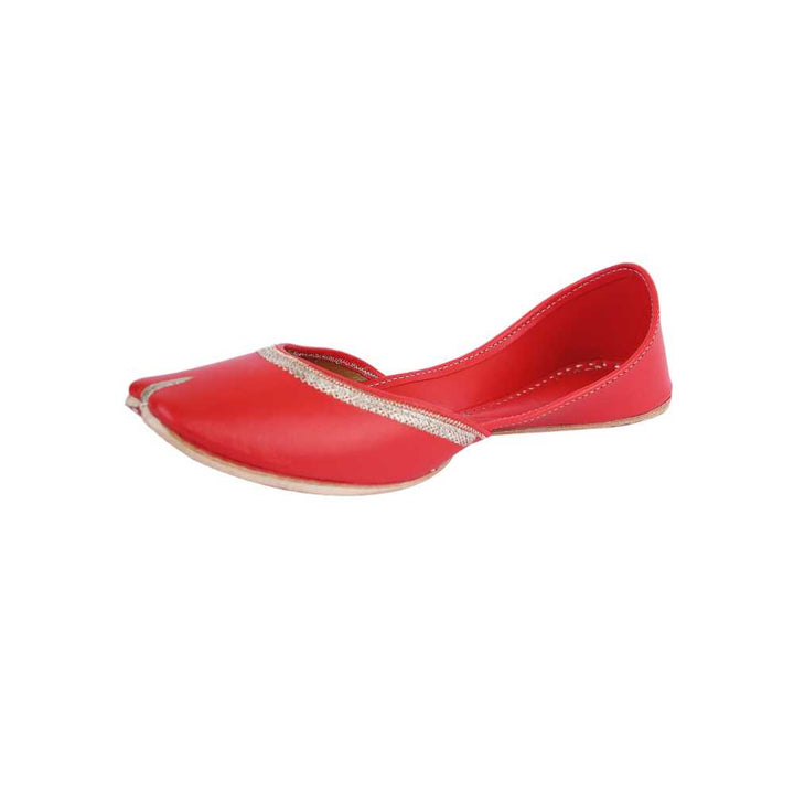 Watermelon Pink Women Jutti | Summery | Casual | Day Wear