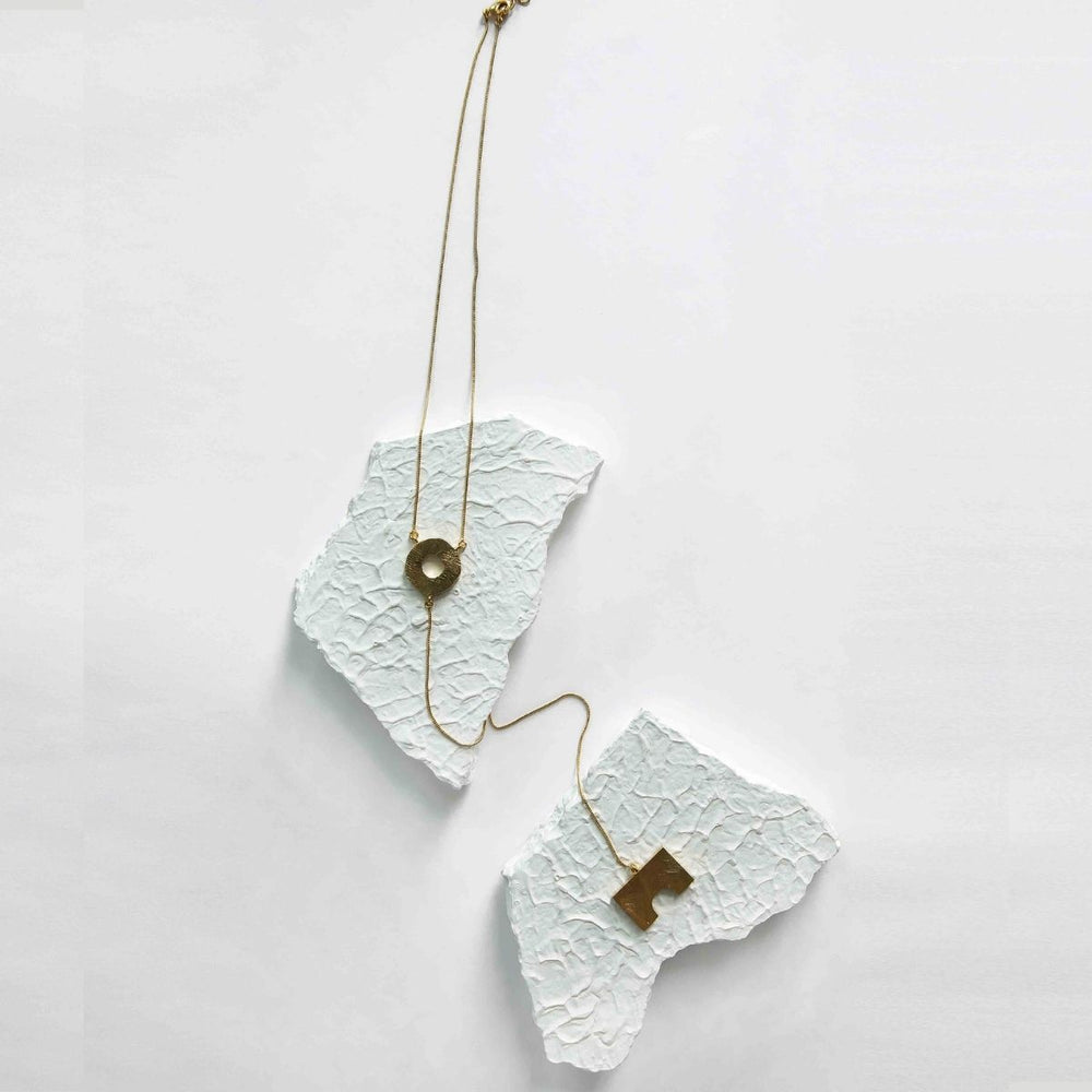 Women Necklace | Brass Made | Gold Finish | Modern and Trendy Design 