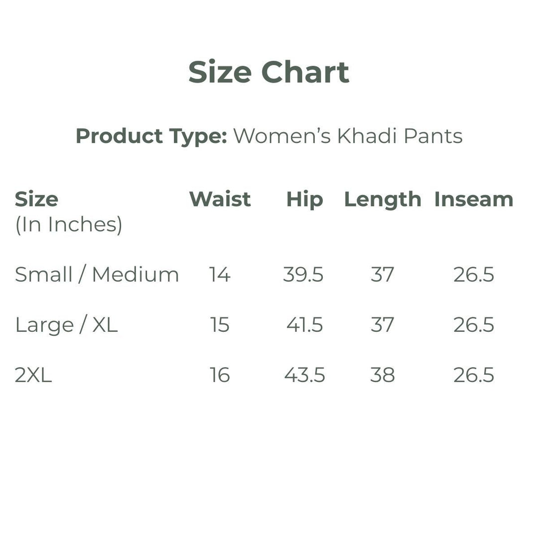 Women's Cotton Pants | Lightweight, Breathable & Relaxed Fit | White